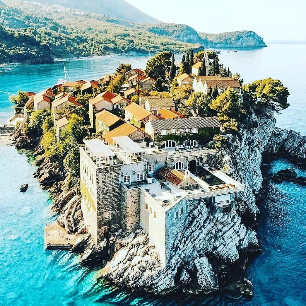 Apartments Dragisic Sveti Stefan Eksteriør billede
